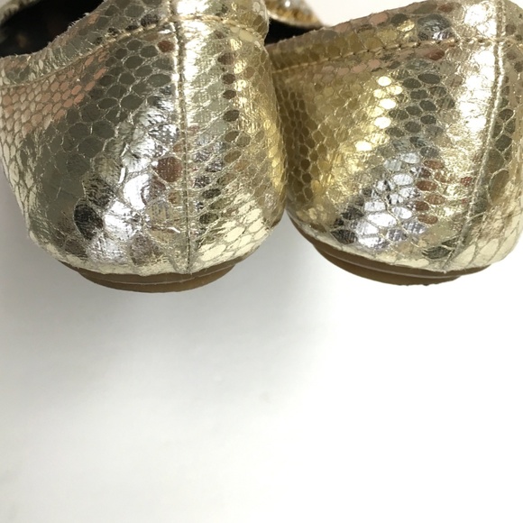 Sam Edelman Jeweled Gold Caper S-Caper Flats 7.5 - Picture 4 of 8
